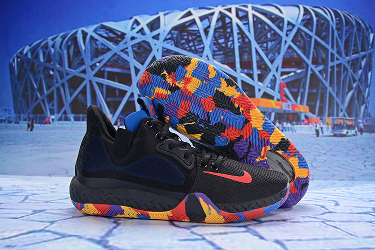 Nike KD Trey 6 Black Red Orange Shoes